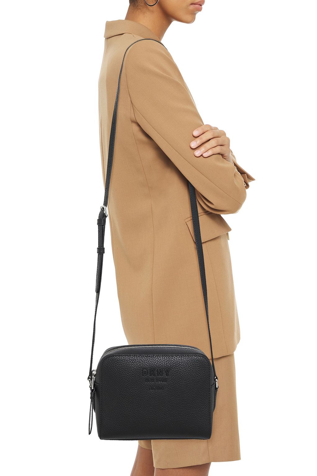 dkny noho leather satchel