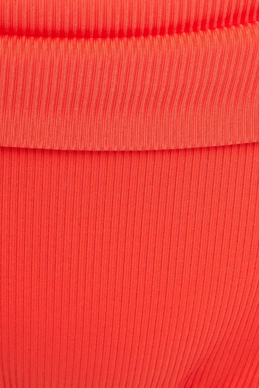 MELISSA ODABASH Brussels ribbed mid-rise bikini briefs