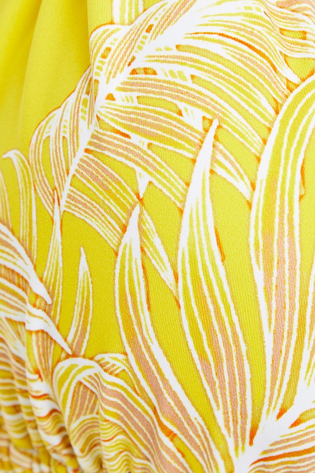 MELISSA ODABASH Grenada embellished printed triangle bikini top