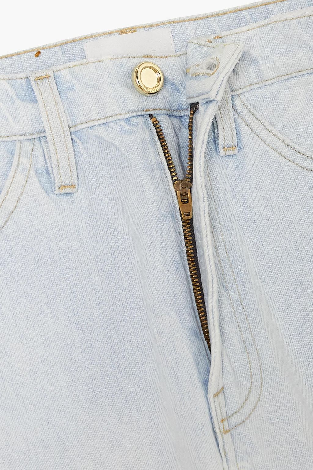 FRAME Le Italien high-rise straight-leg jeans