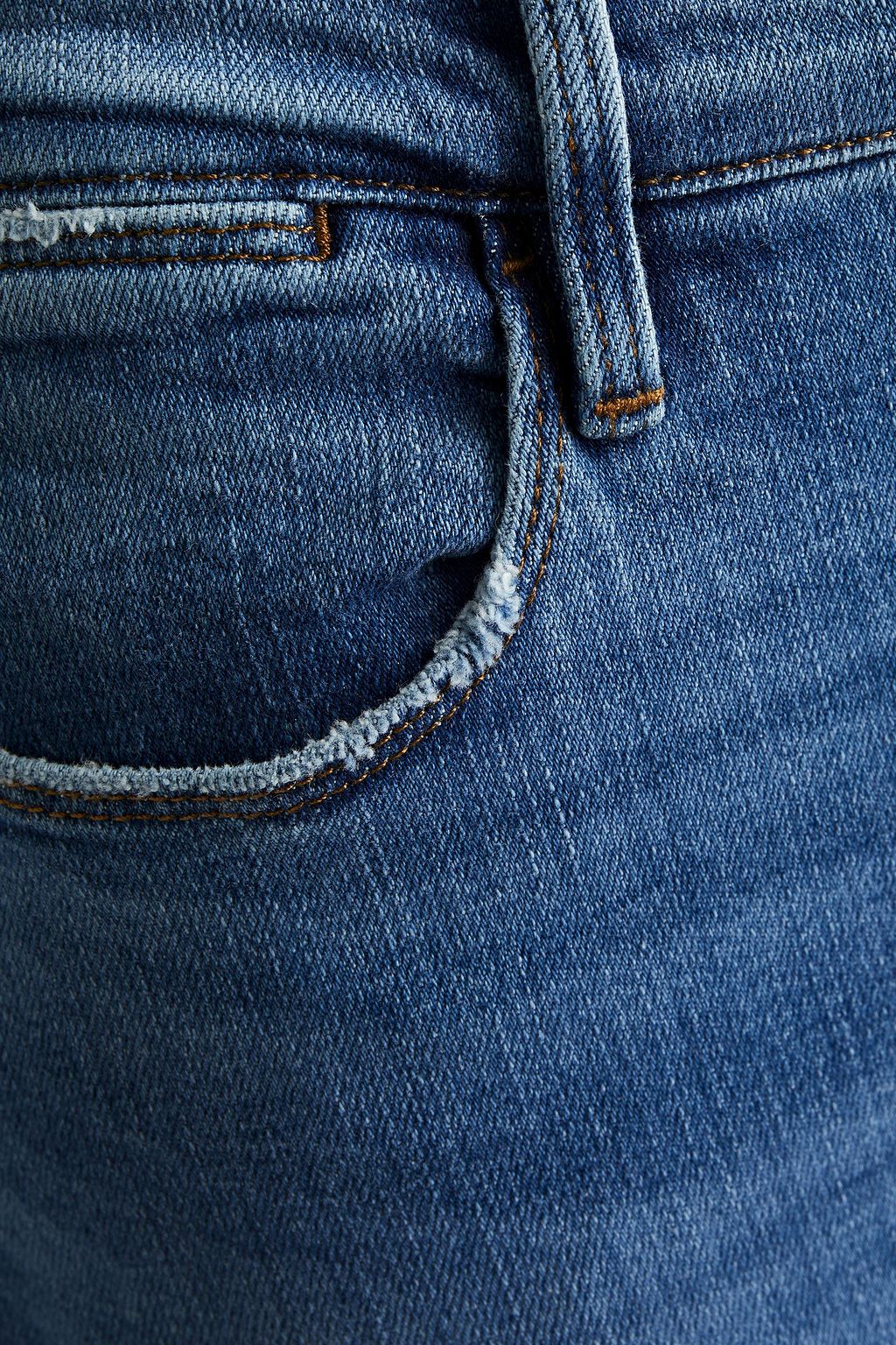 FRAME Le High cropped skinny jeans