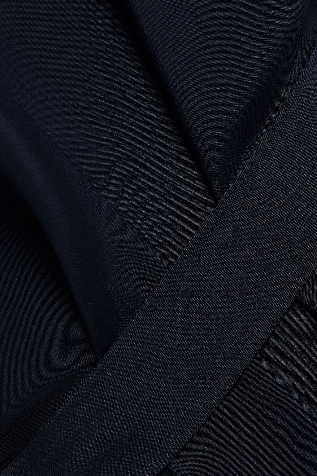 DIANE VON FURSTENBERG Silk-crepe wrap top