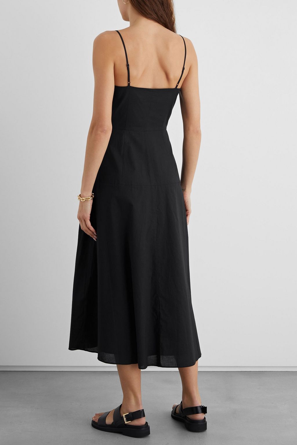 IRIS & INK Amelia cotton-voile midi dress