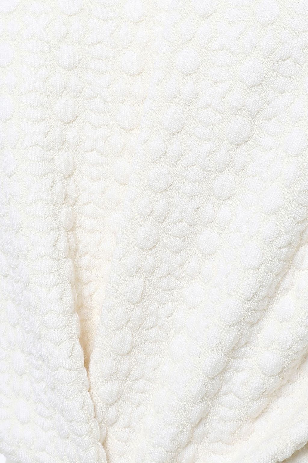 JIL SANDER Wool-blend cloqué midi skirt