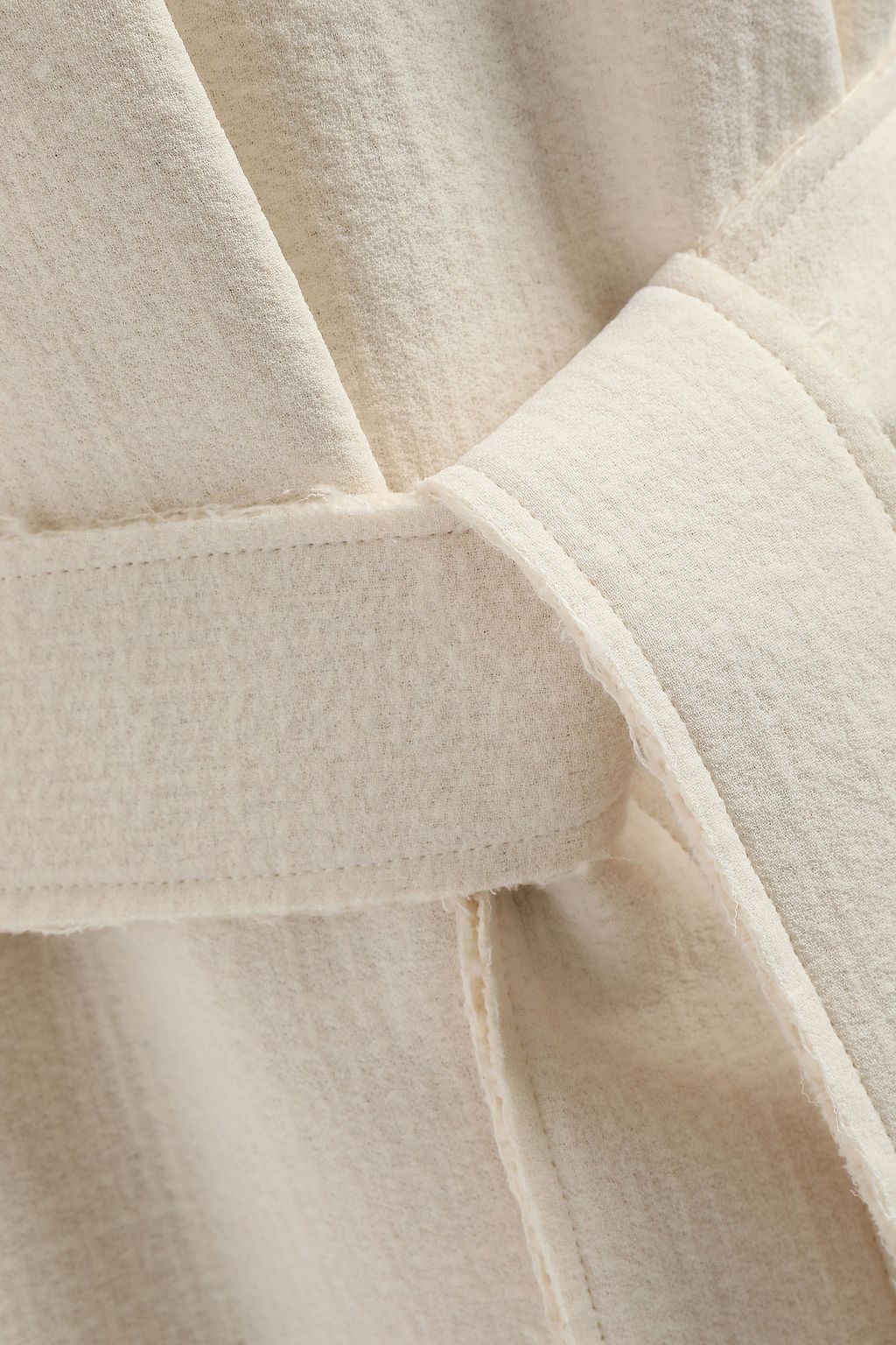GOEN.J Belted cotton-blend coat