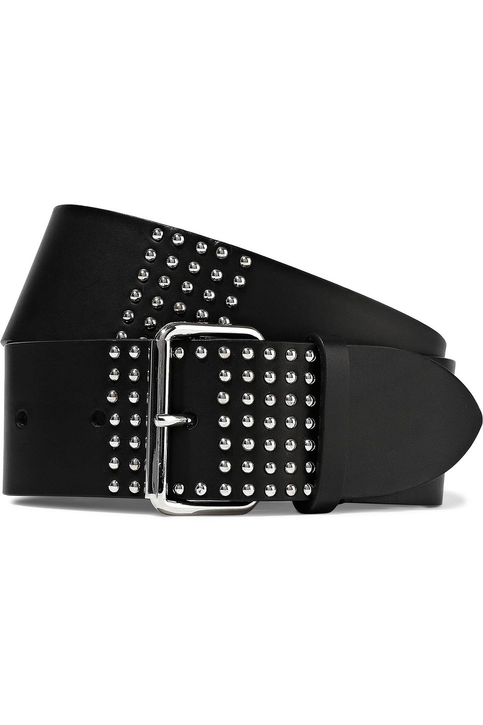 studded leather belt