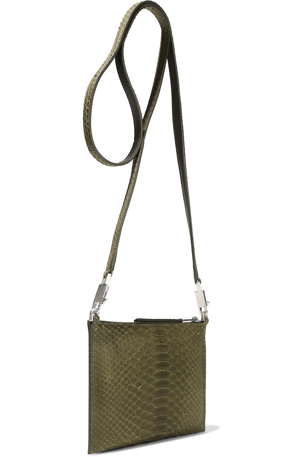 RICK OWENS Club python shoulder bag