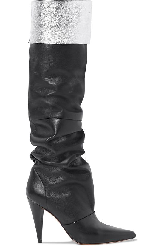 ava ecru leather chunky lace up boots
