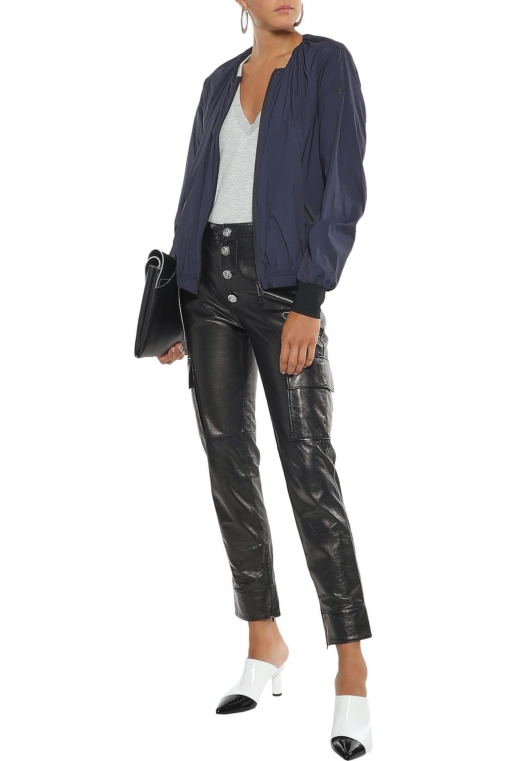 BELSTAFF Velocity gathered shell jacket