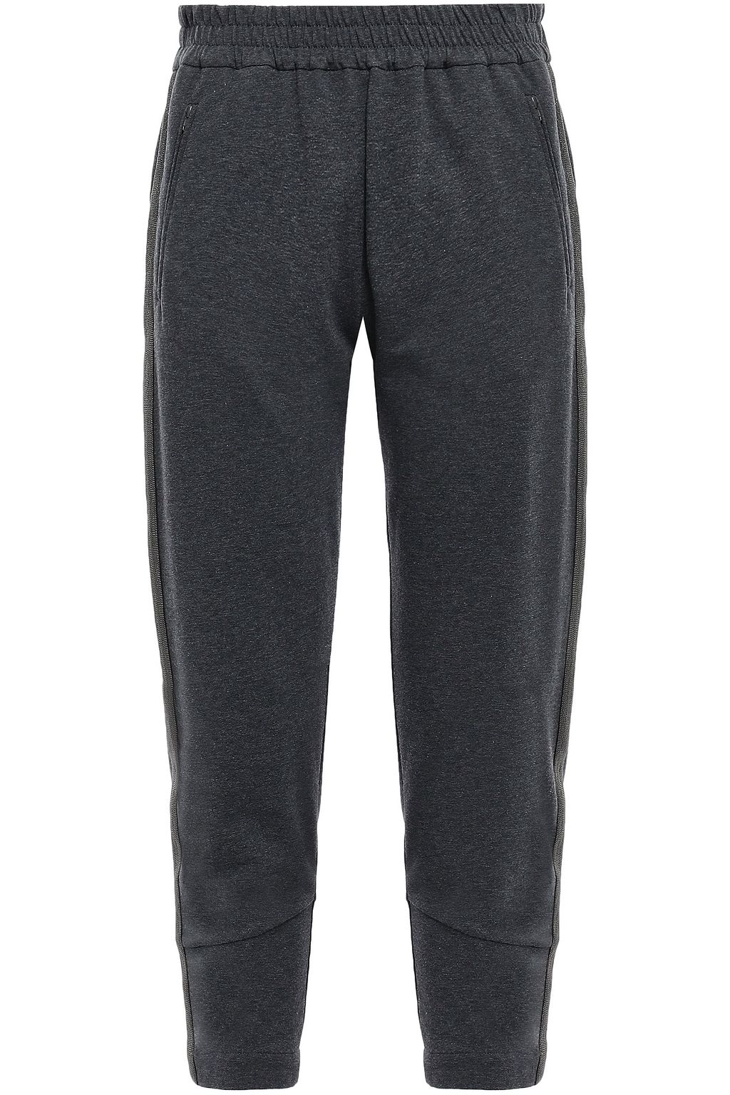 dark grey track pants