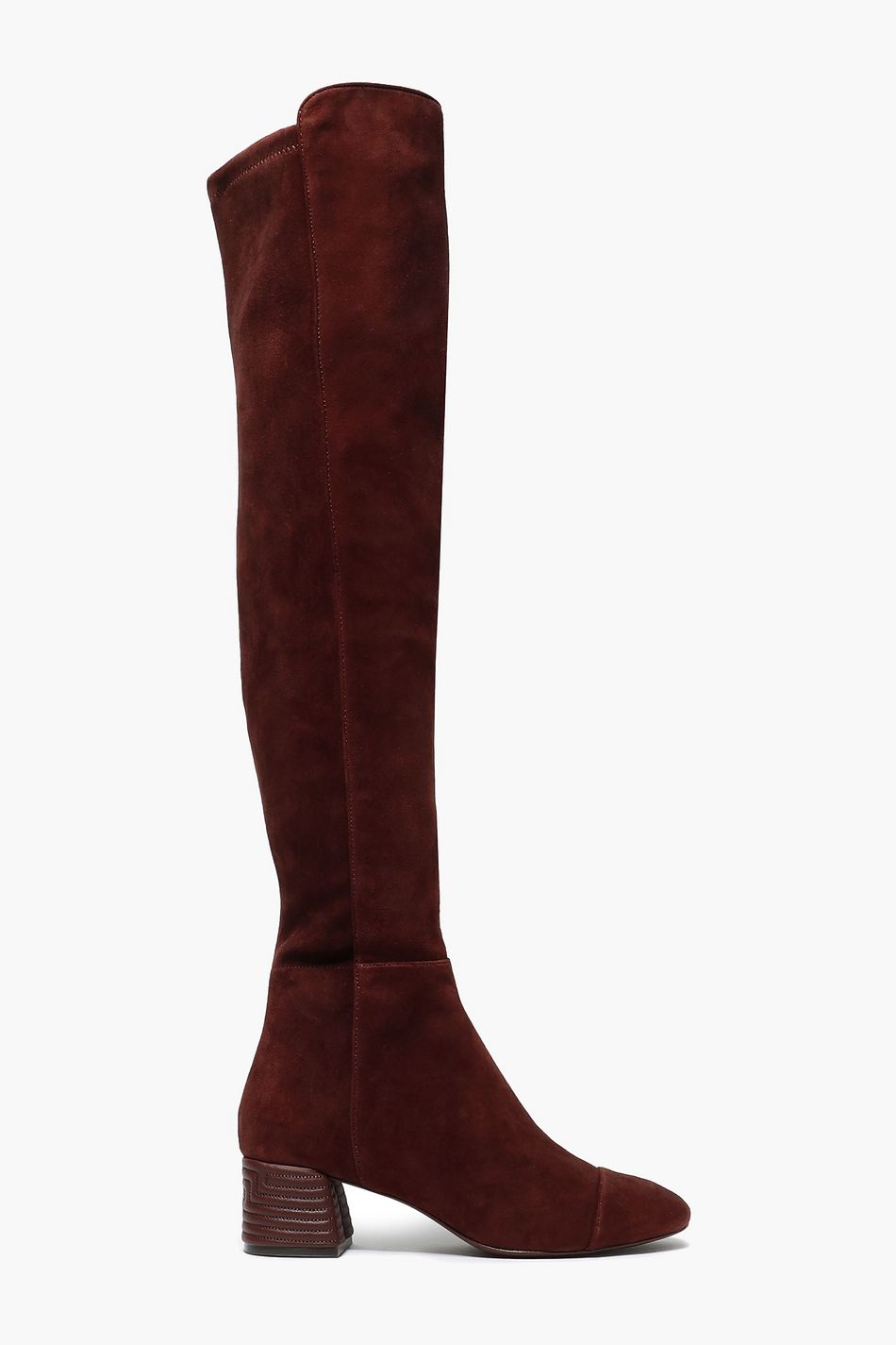 brown over the knee boots