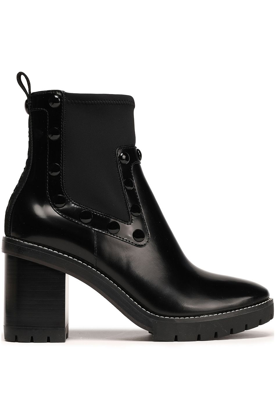 tory burch patent leather boots