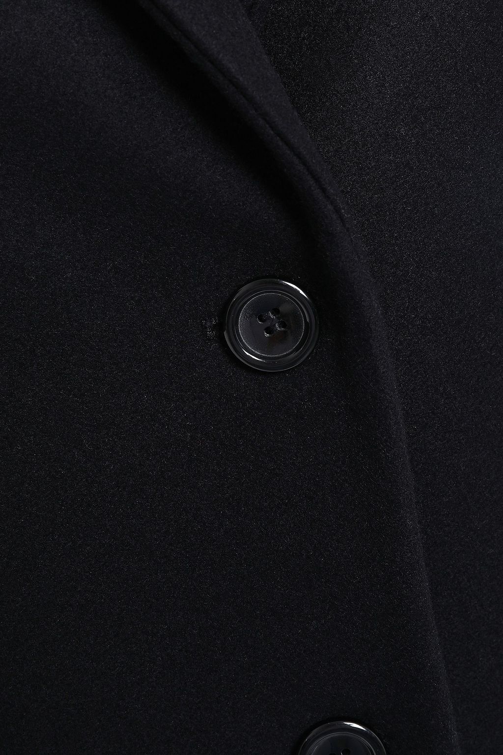 MAJE Wool-blend felt coat