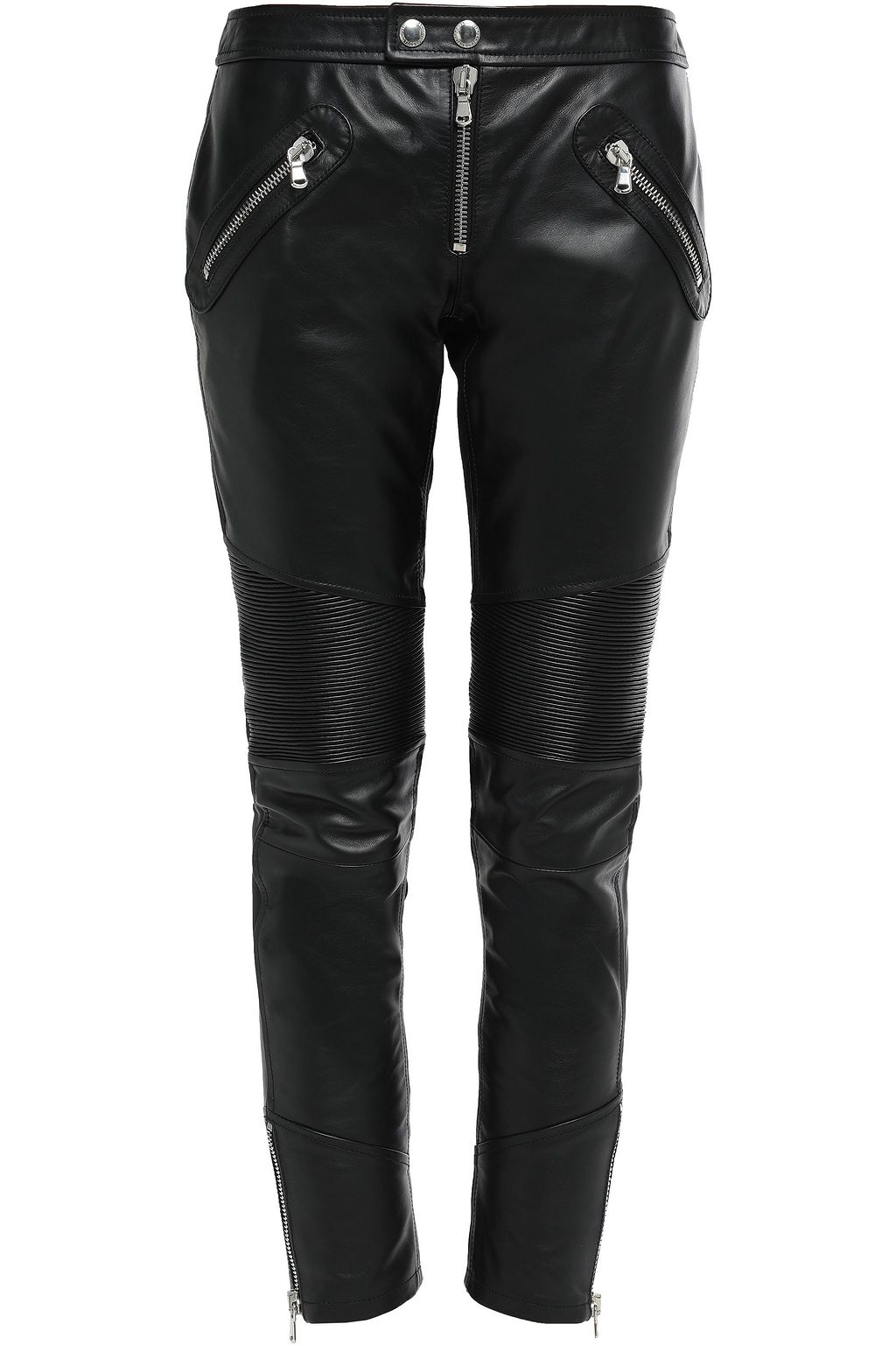 outnet leather trousers