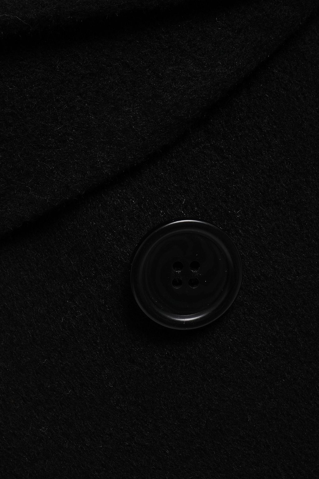 MAJE Double-breasted wool-blend coat