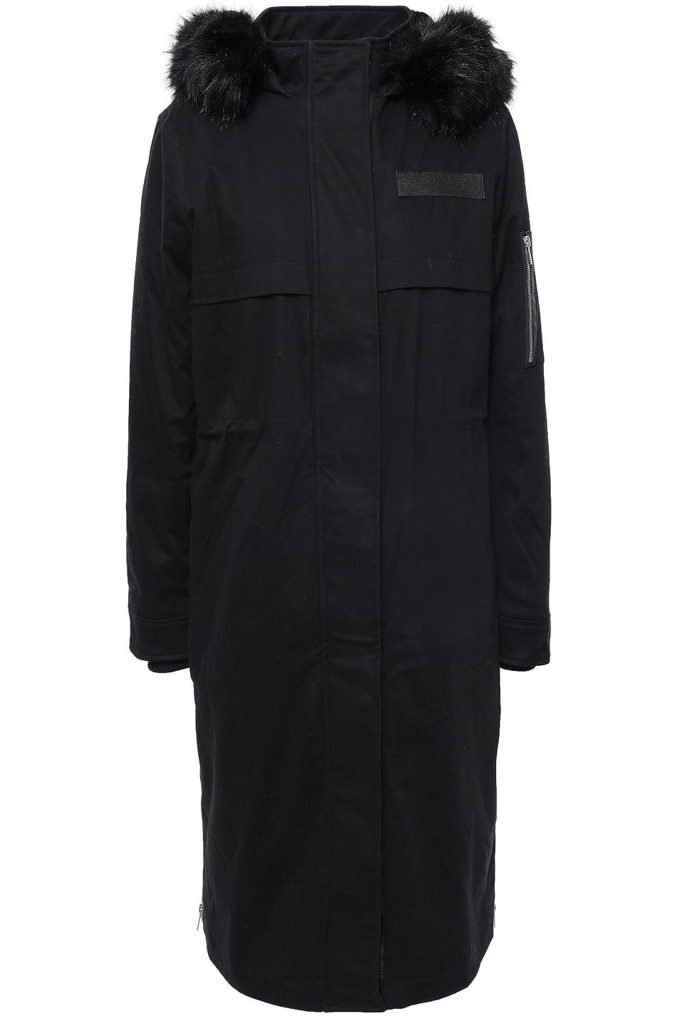 designer fur parka