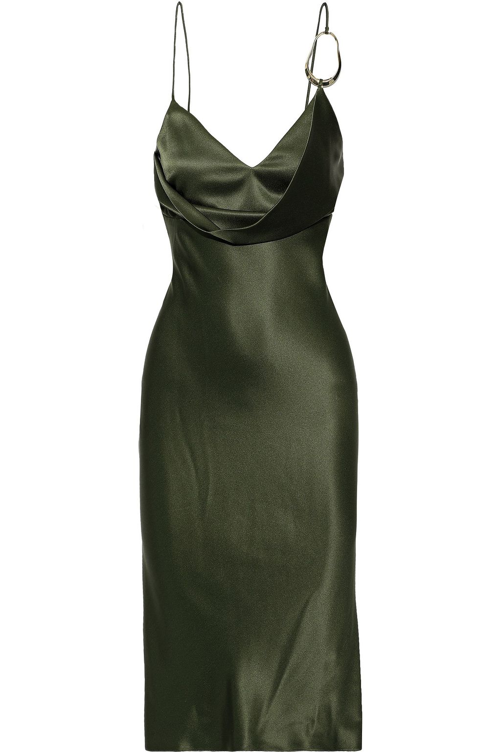 knee length slip dress