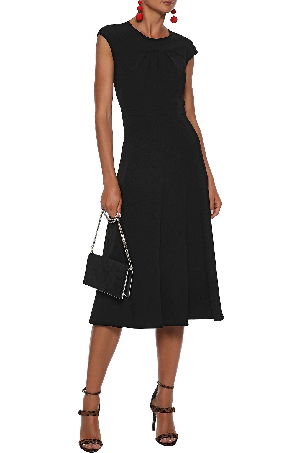 DIANE VON FURSTENBERG Raelynn crepe midi dress