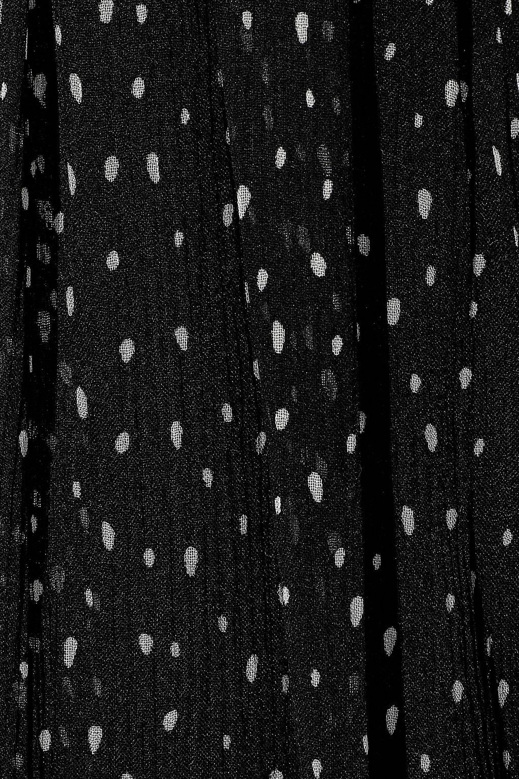 DIANE VON FURSTENBERG Martina tiered polka-dot silk-georgette mini wrap dress