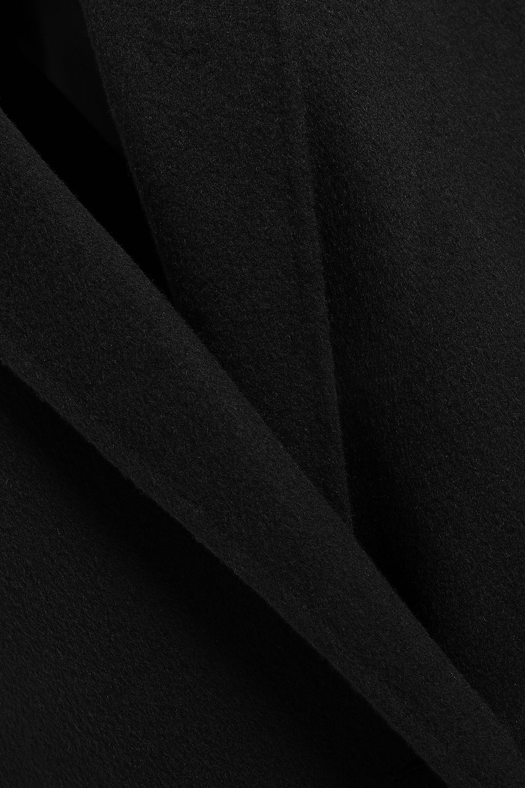 HELMUT LANG Wool and cashmere-blend brushed coat