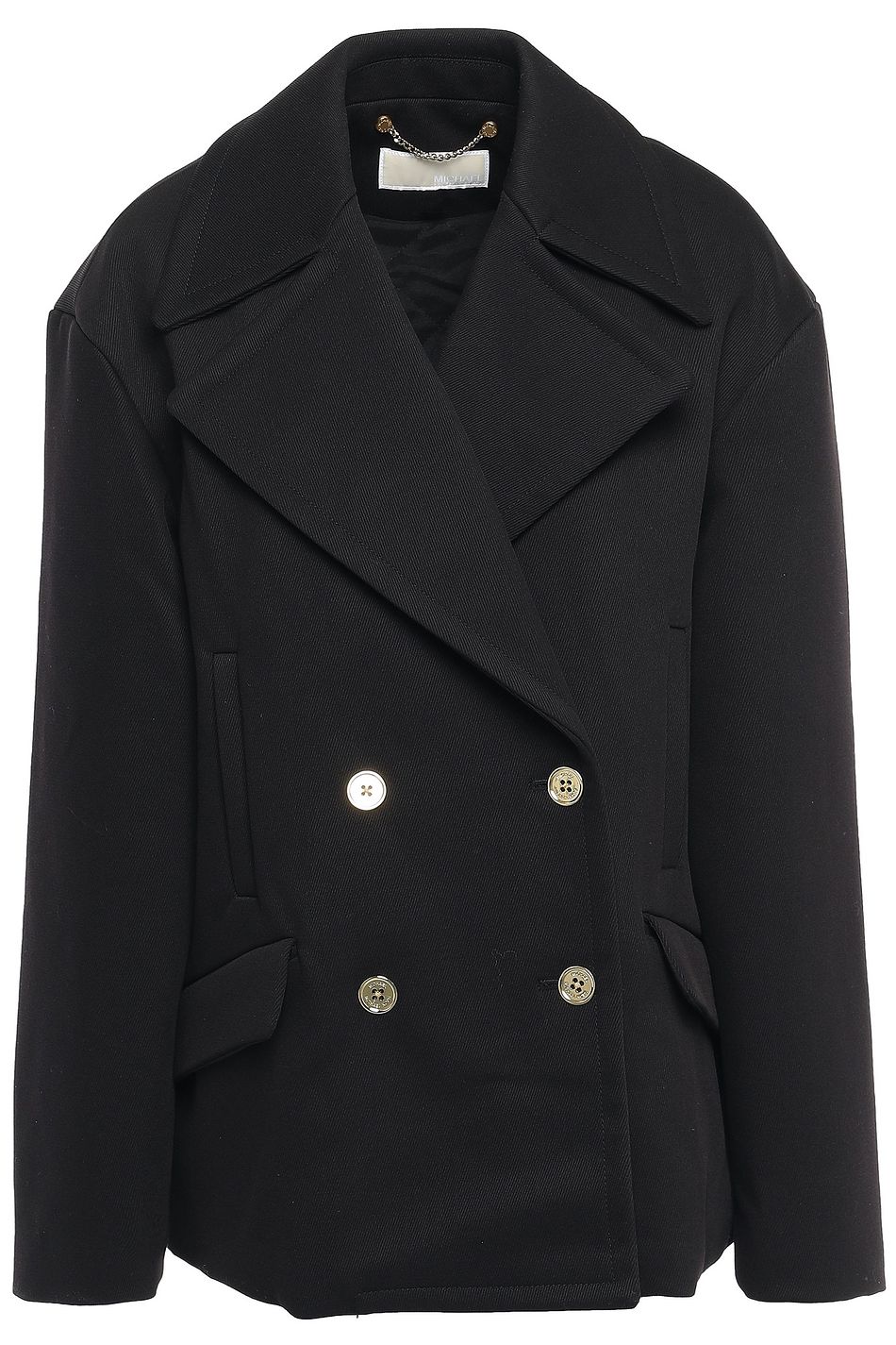michael kors double breasted coat