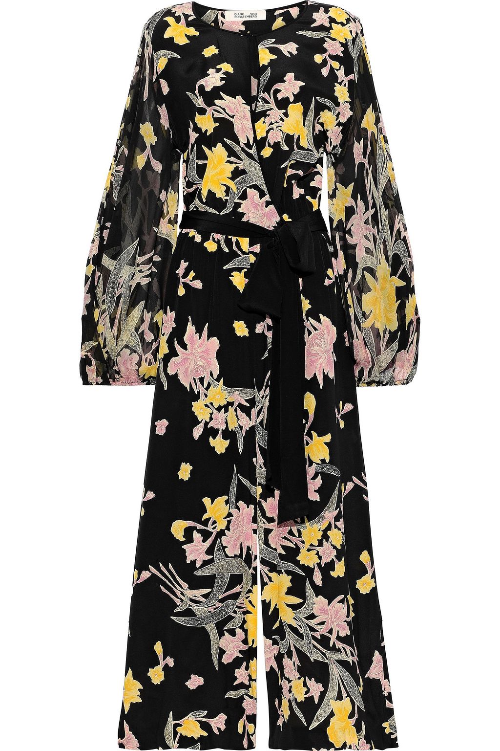 michael kors floral lace jumpsuit