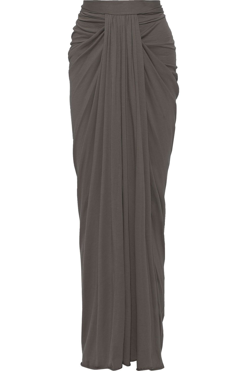 cotton jersey maxi skirt
