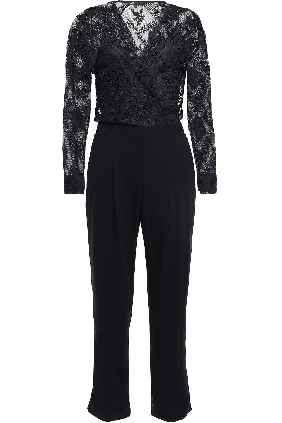maje black jumpsuit