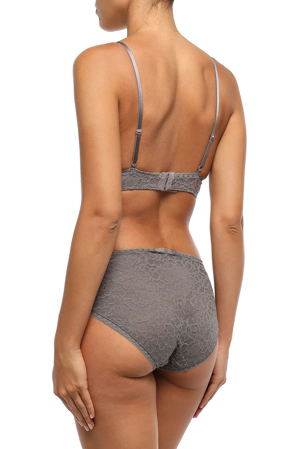 ERES Baci Bellezza stretch-corded lace mid-rise briefs
