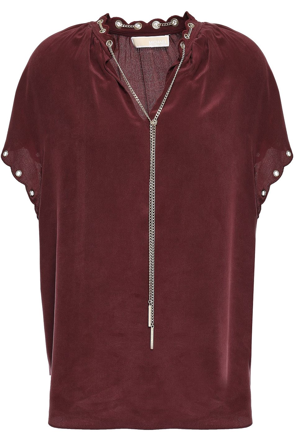 michael kors chain blouse