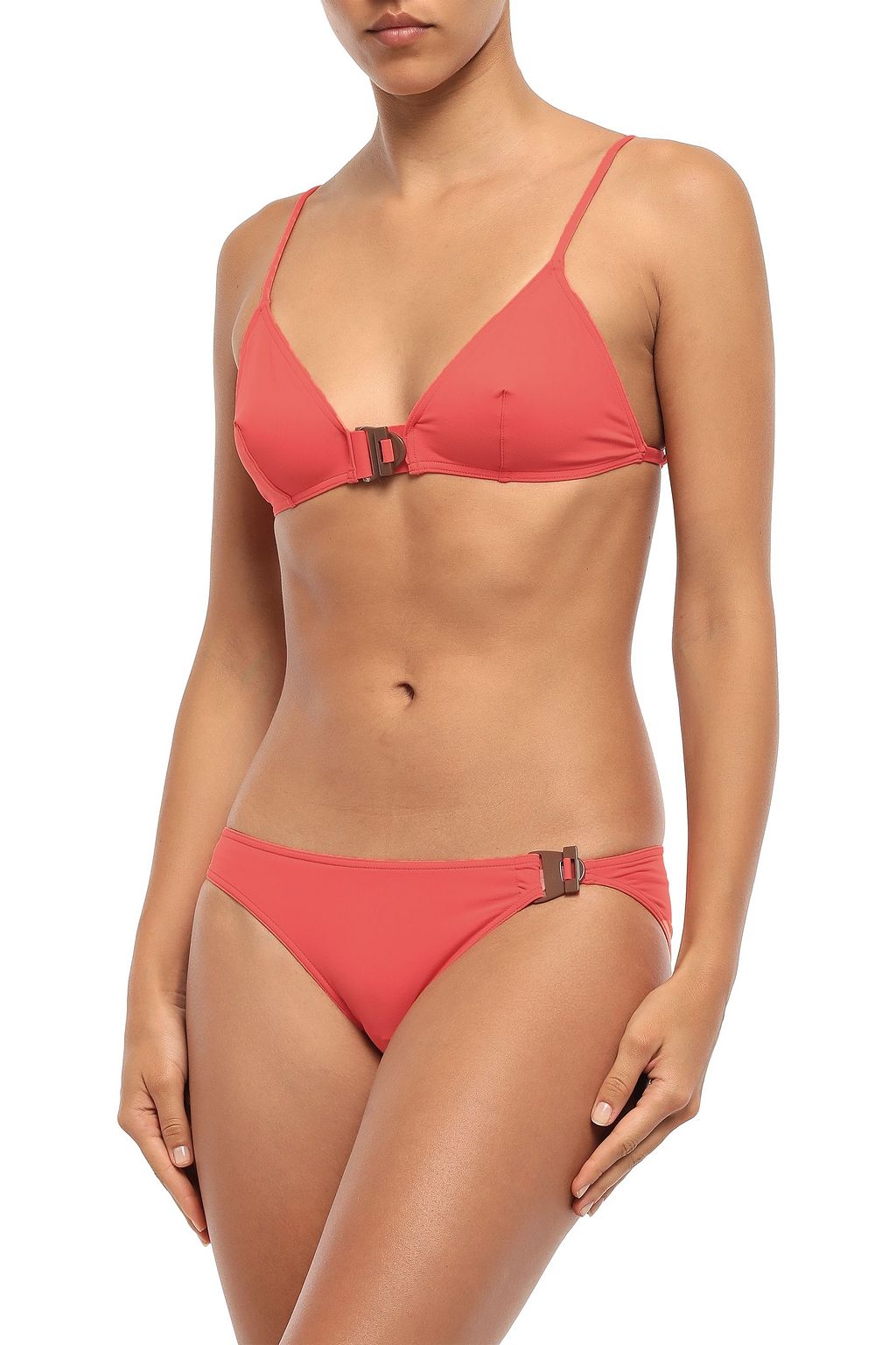 ERES Edge Sharp buckle-detailed low-rise bikini briefs