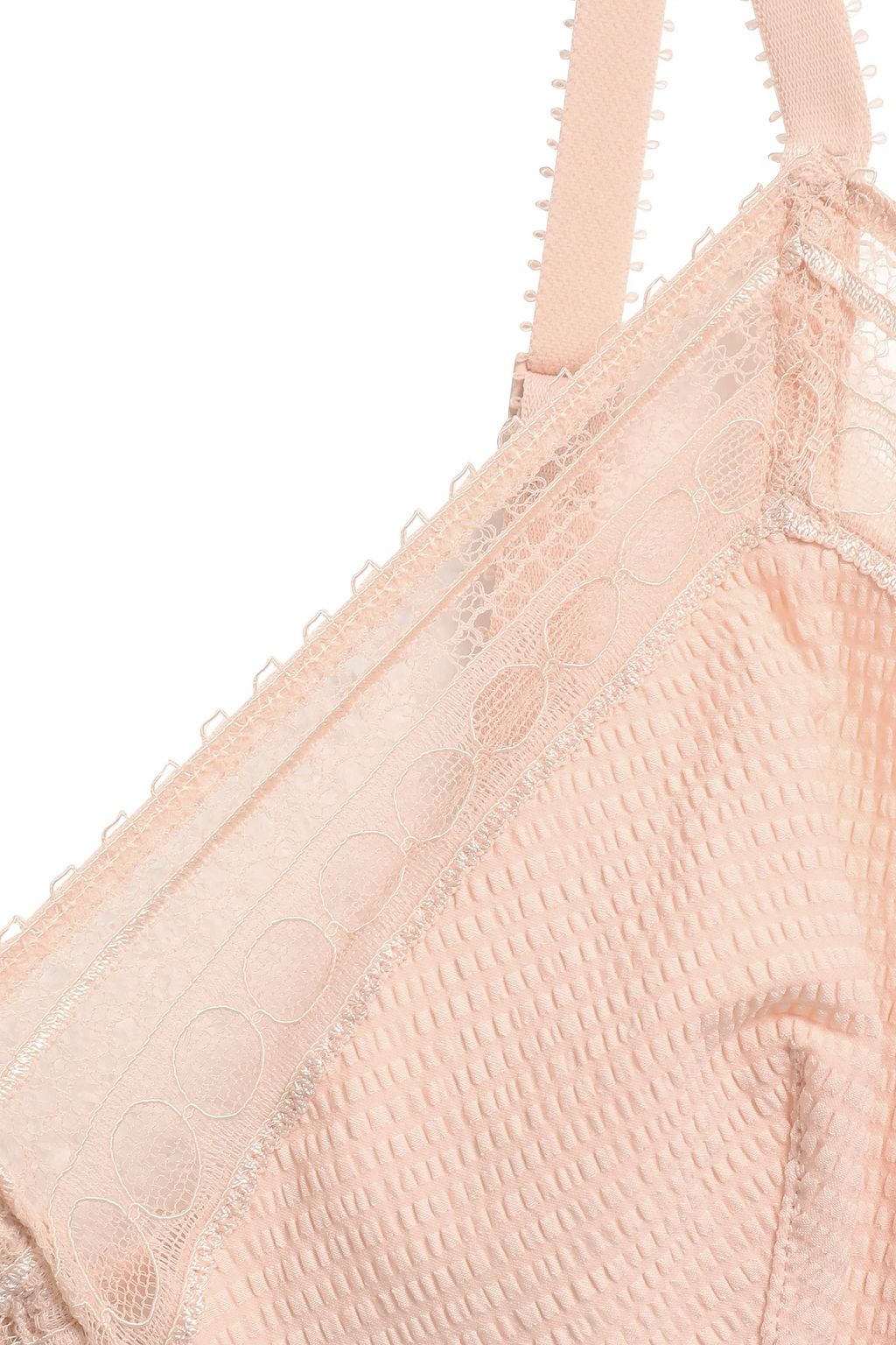 ERES Paroles Hip Hip Hip lace-trimmed stretch-cloqué bra