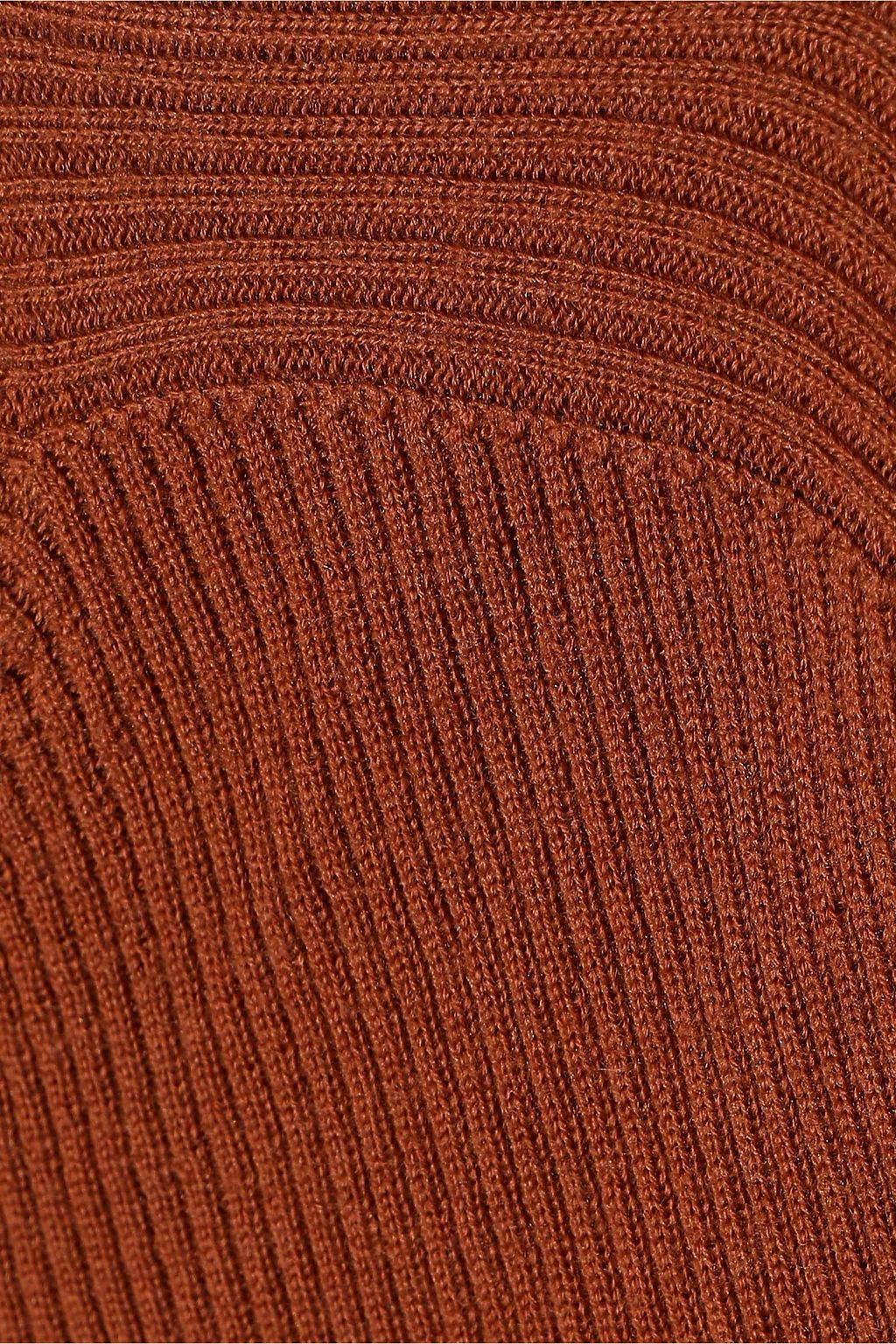 RICK OWENS Ribbed wool top