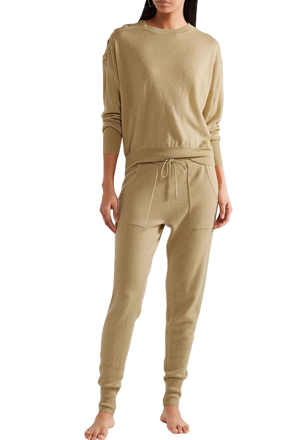 ERES Futile Astucieux wool and cashmere-blend pajama pants