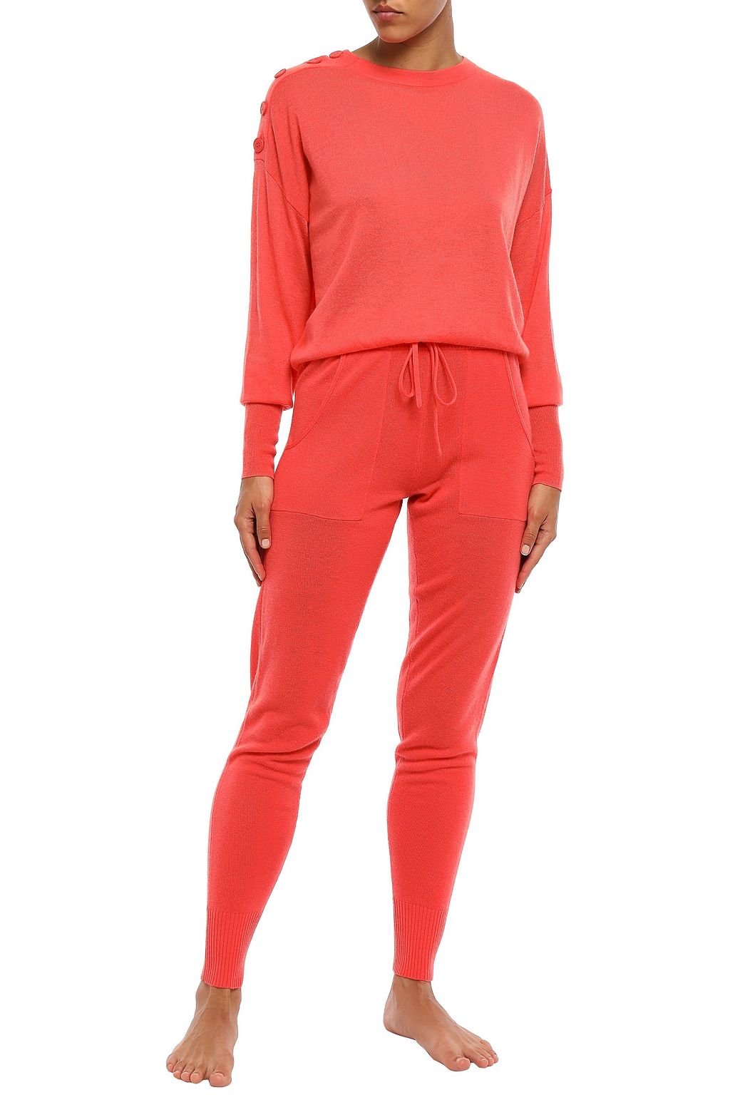 ERES Futile Groom button-detailed cashmere sweater