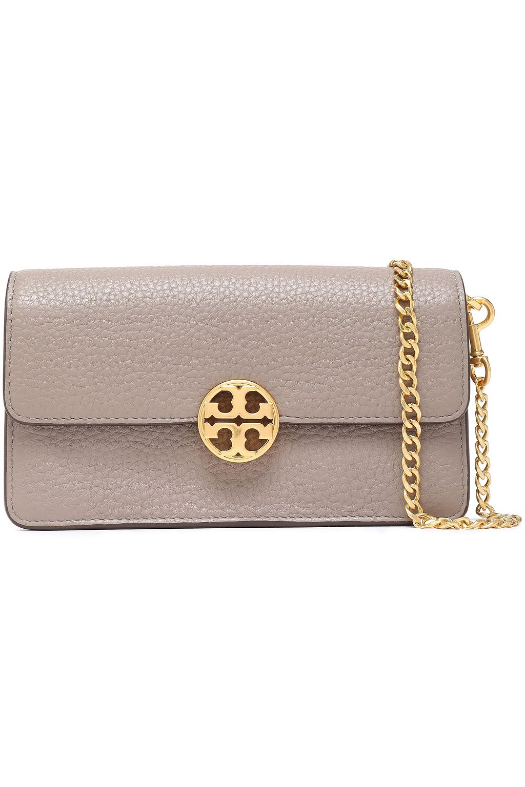 tory burch embellished leather shoulder bag
