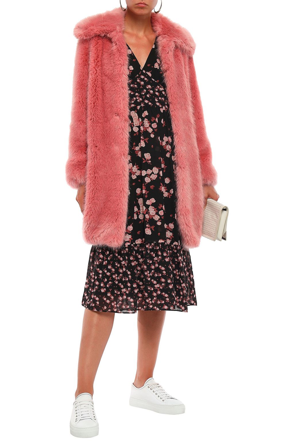 MICHAEL MICHAEL KORS Faux fur coat