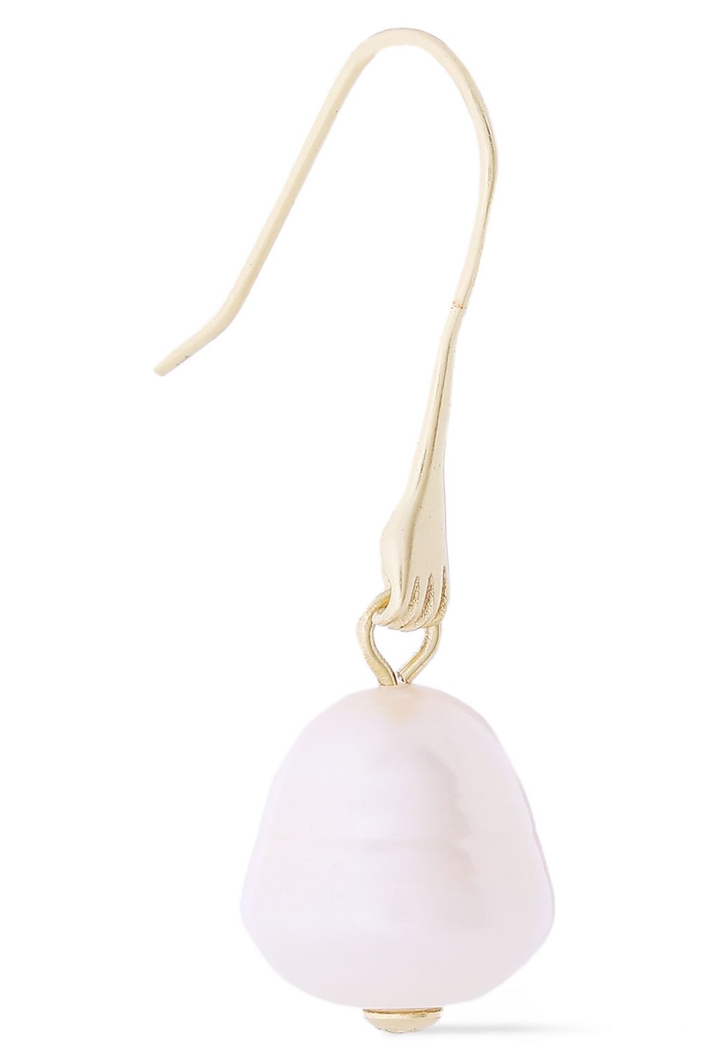 TORY BURCH Gold-tone pearl earrings