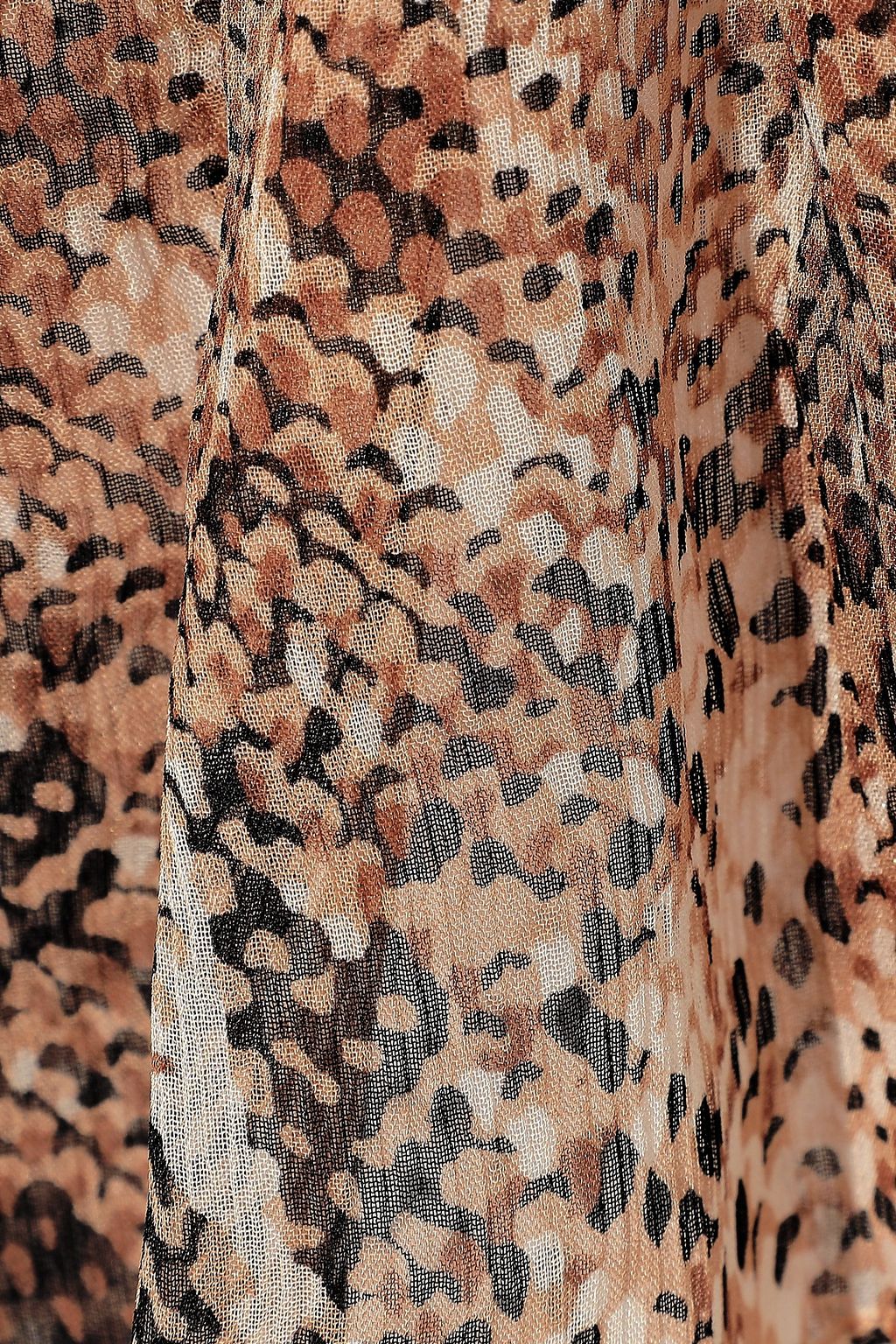 DIANE VON FURSTENBERG Skye shirred snake-print silk-georgette mini dress
