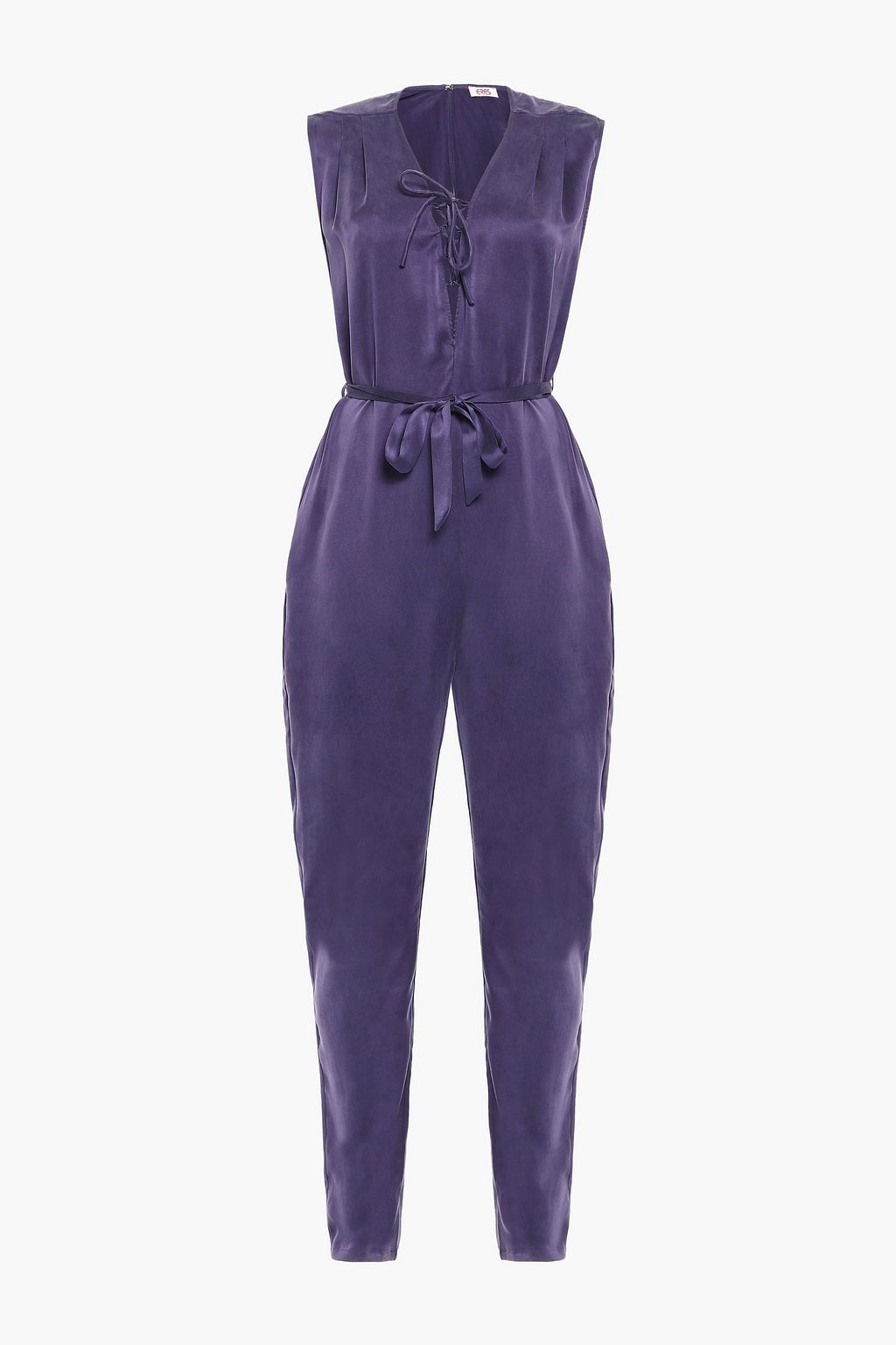 purple jumpsuit dress