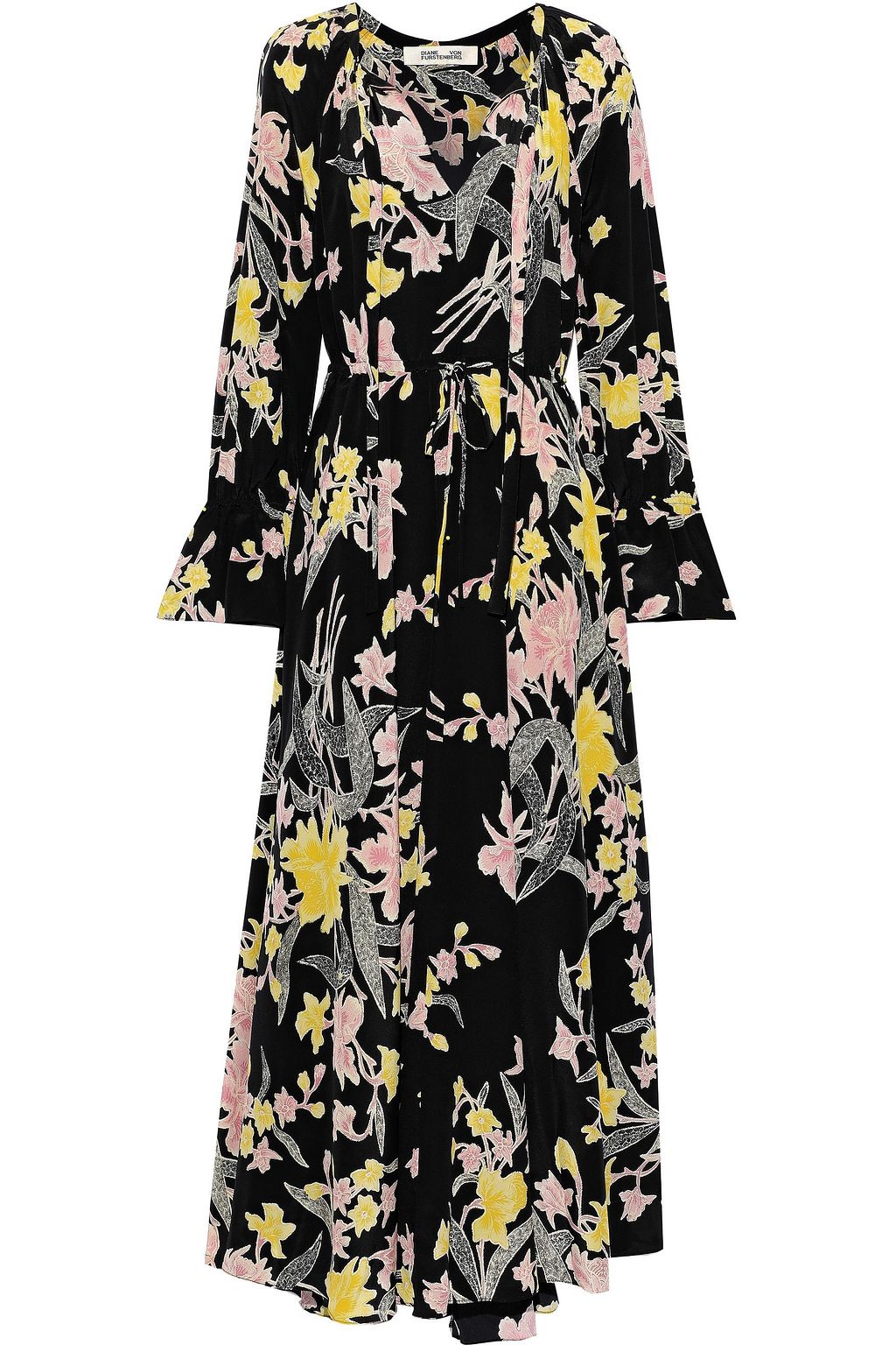 dvf maxi dress sale