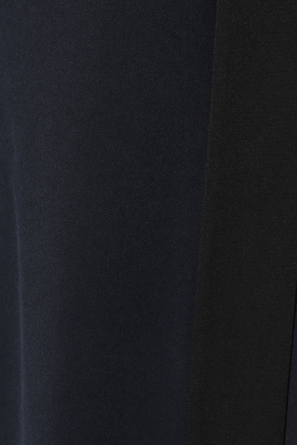 MIKAEL AGHAL Tie-neck stretch-crepe dress