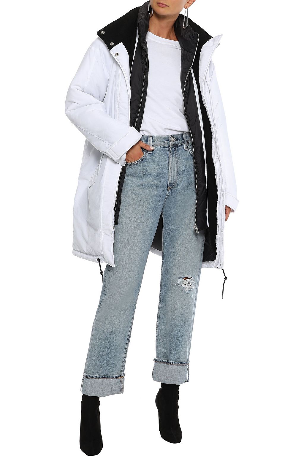 IRO Anger oversized shell coat