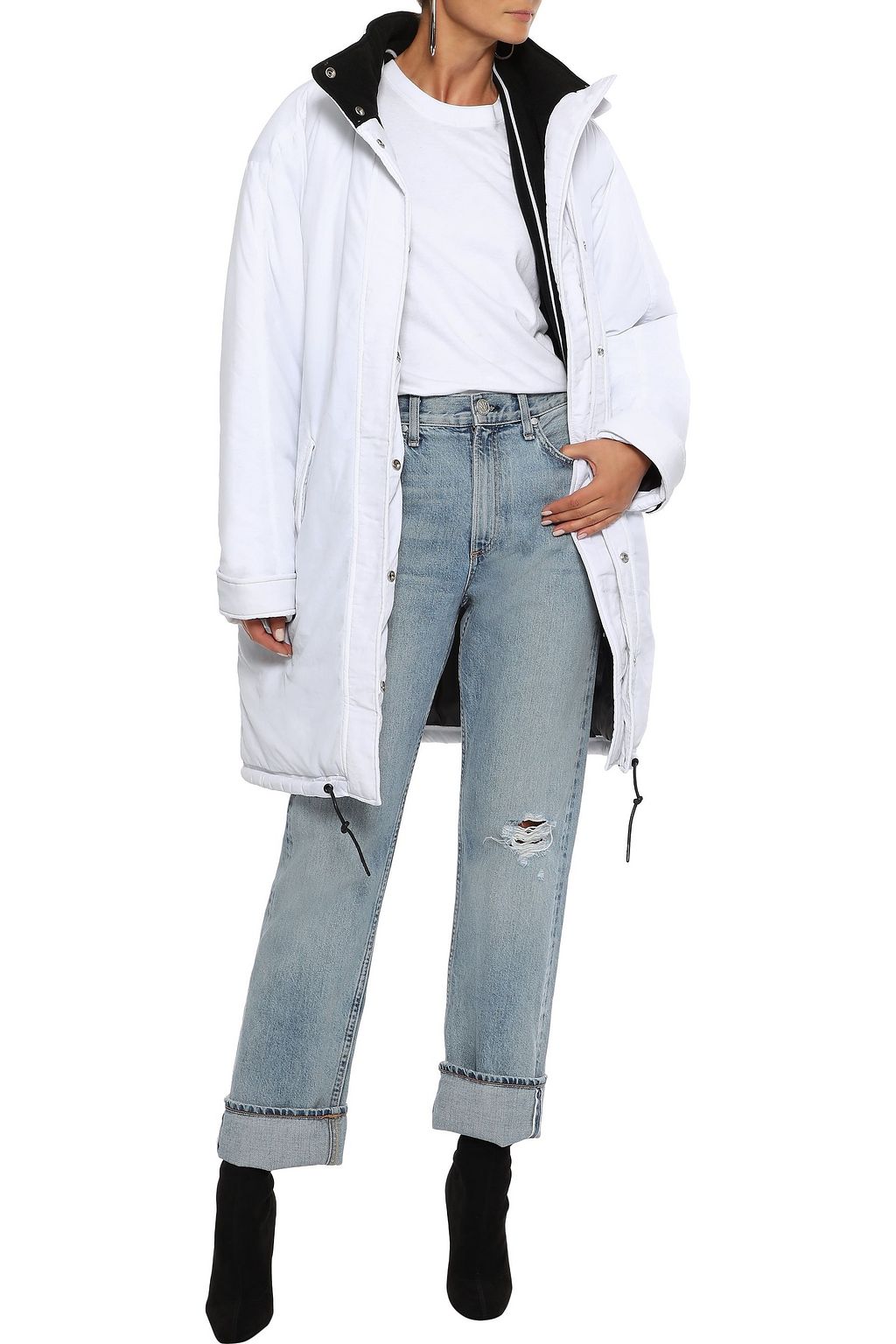 IRO Anger oversized shell coat