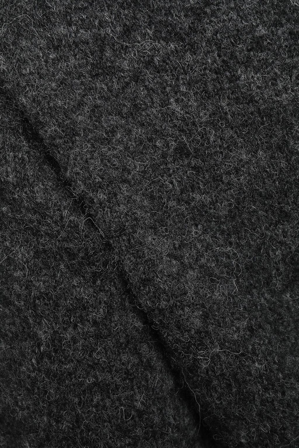 HELMUT LANG Brushed mélange knitted sweater