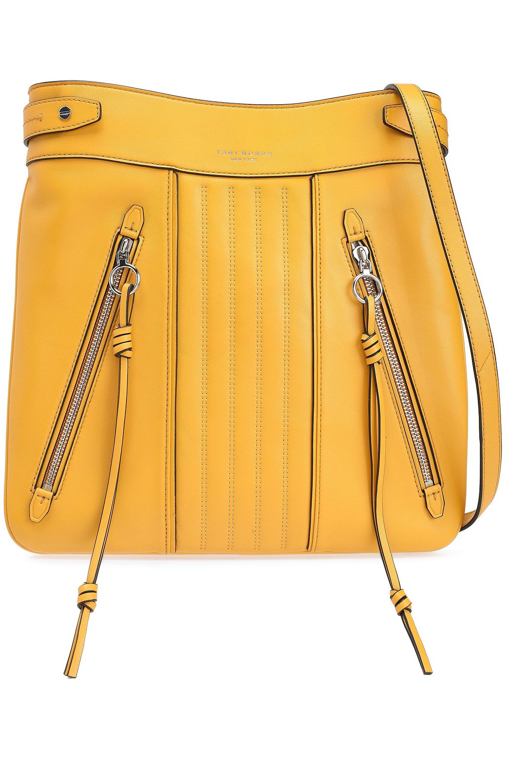 tory burch brooke pebbled shoulder bag