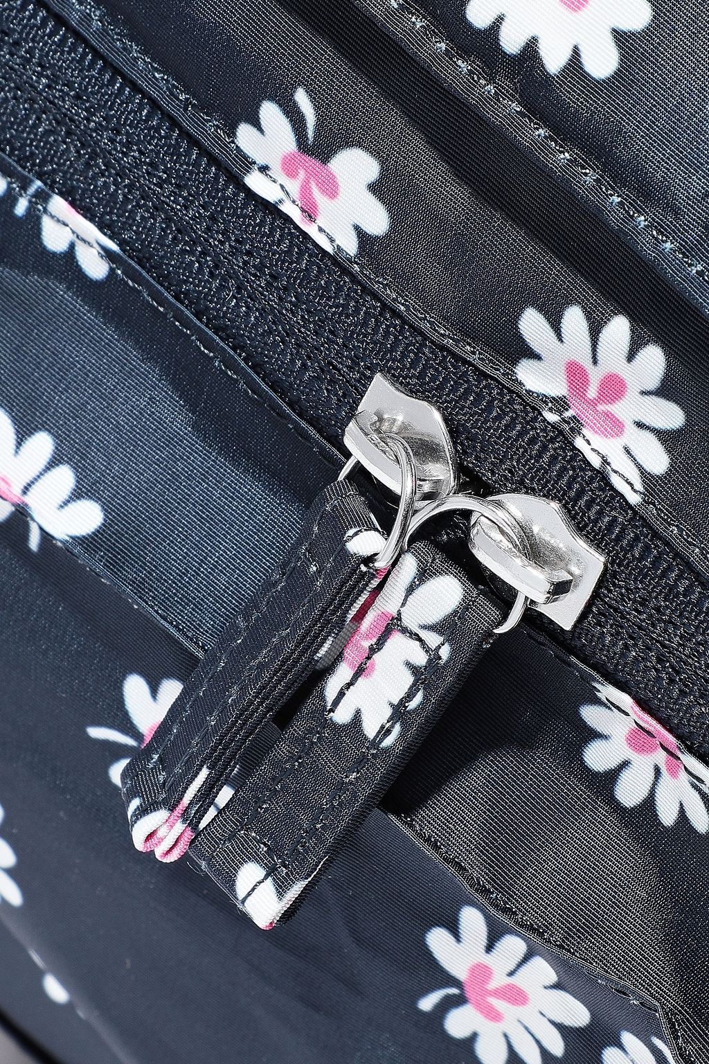 GANNI Fairmont Tote Bag aus Shell mit floralem Print