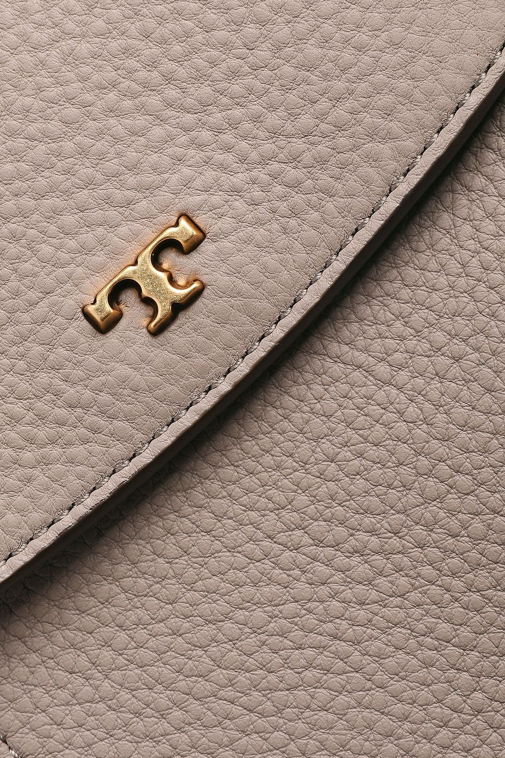 TORY BURCH Textured-leather shoulder bag