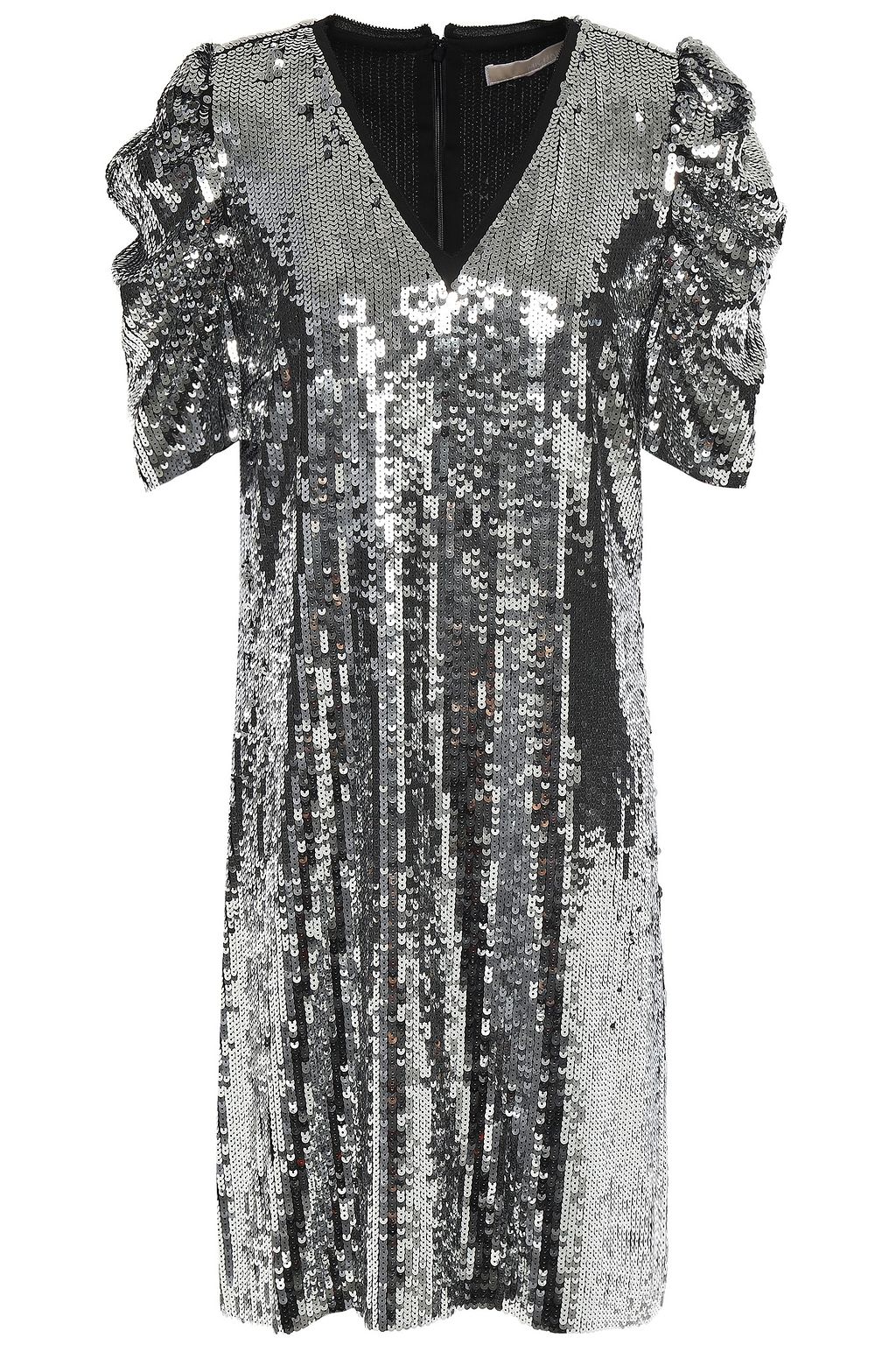 michael kors white sequin dress