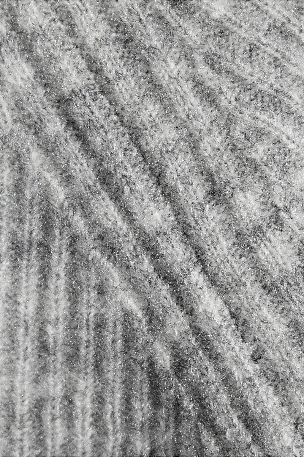 IRIS & INK Ola marled ribbed-knit sweater